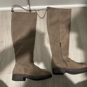 Nwob Genuine leather Adam Tucker knee high boots